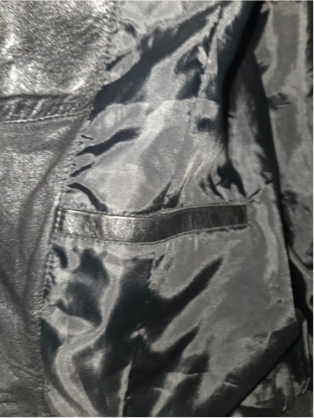 Women's XXL Whet Blue 100% Leather Jacket - Picture 8 of 10